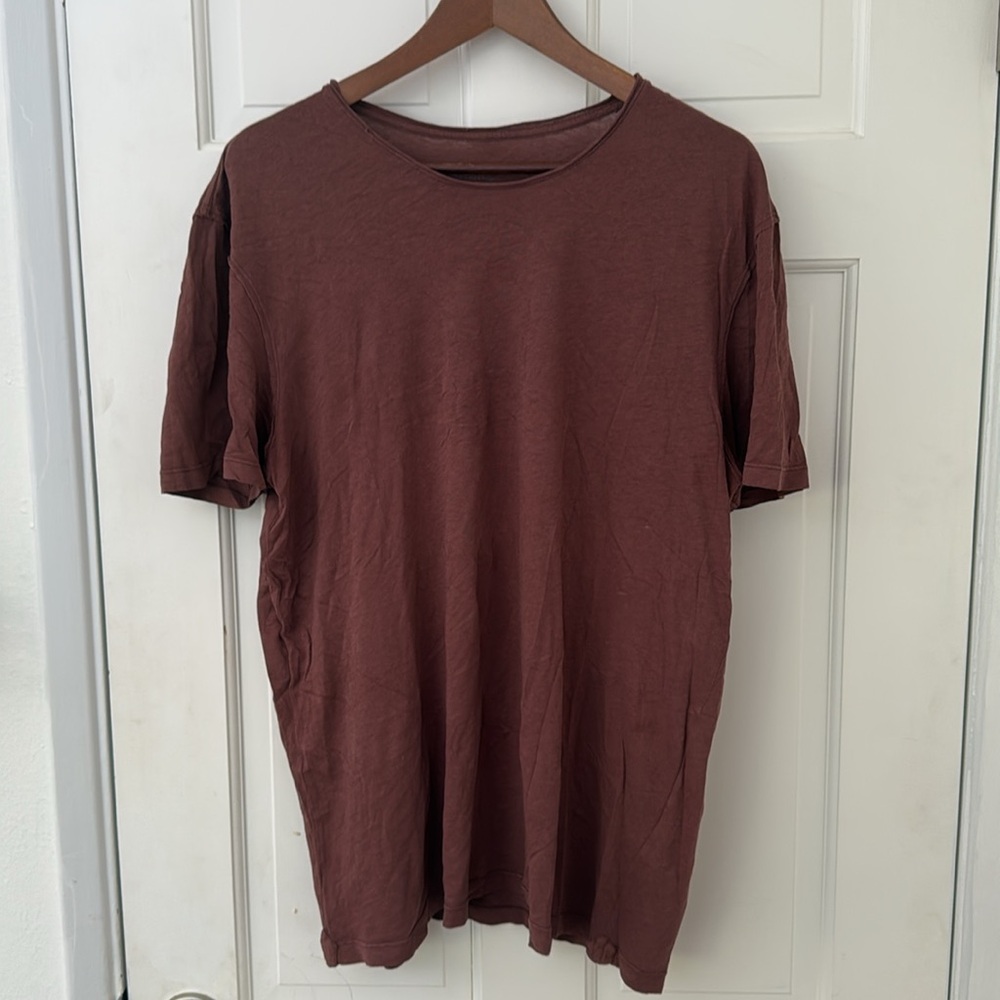 AllSaints Brown t shirt 100% cotton